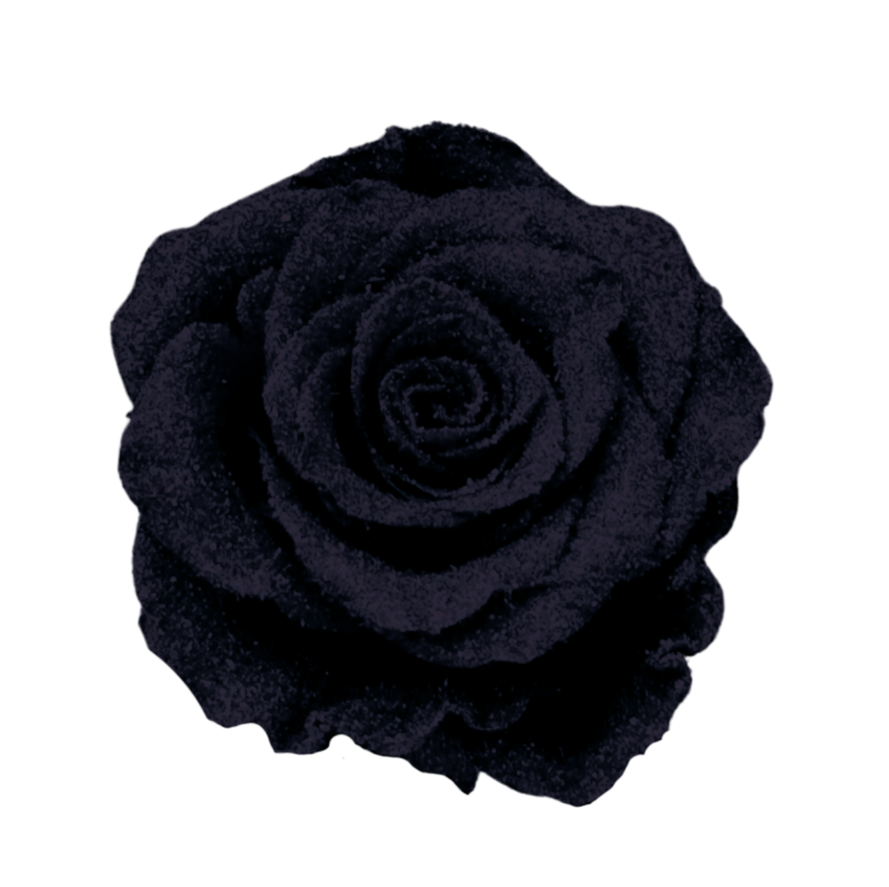 Glittered Silk Roses