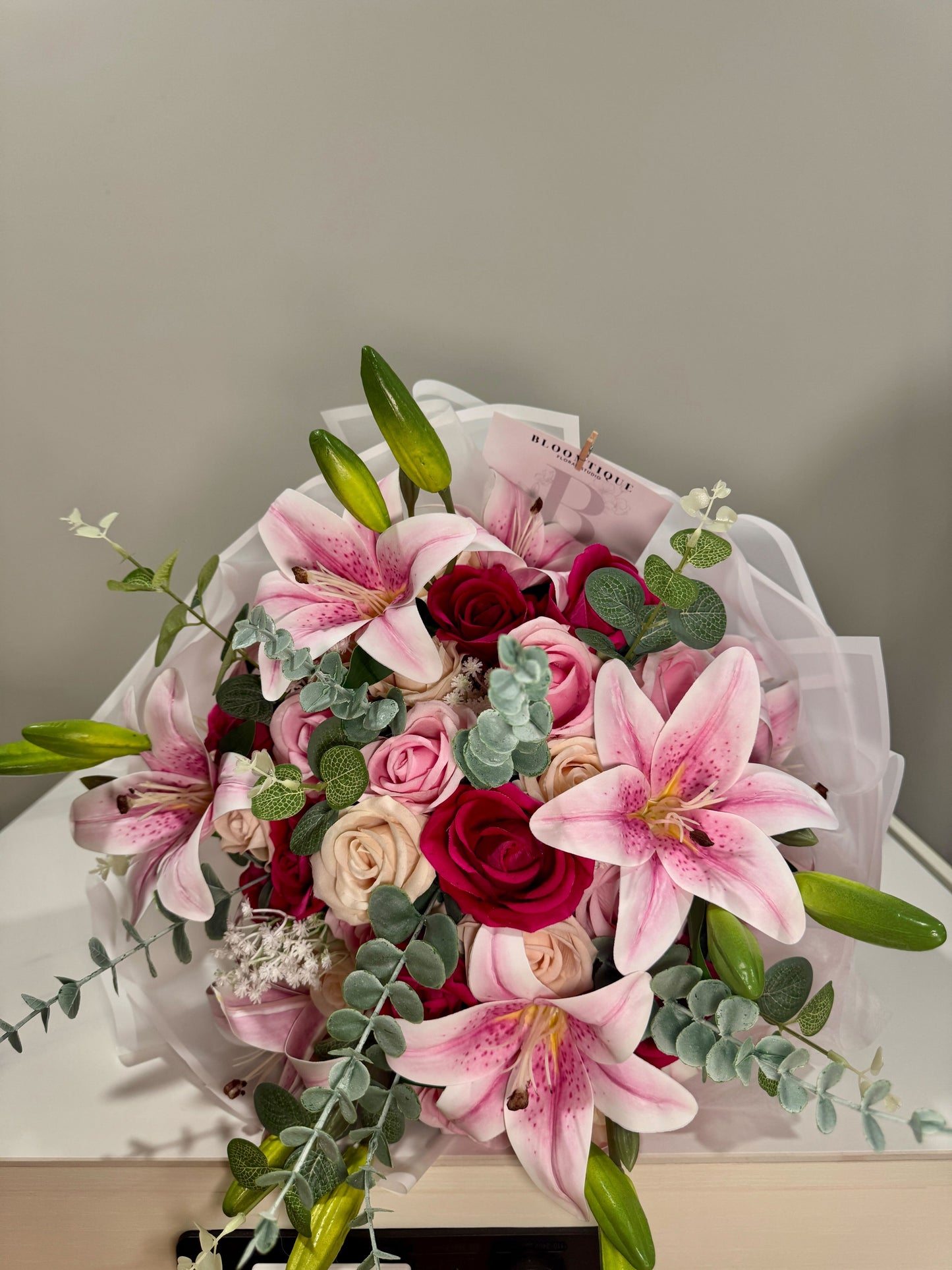 Lily & Rose Bouquet (24 Ct)