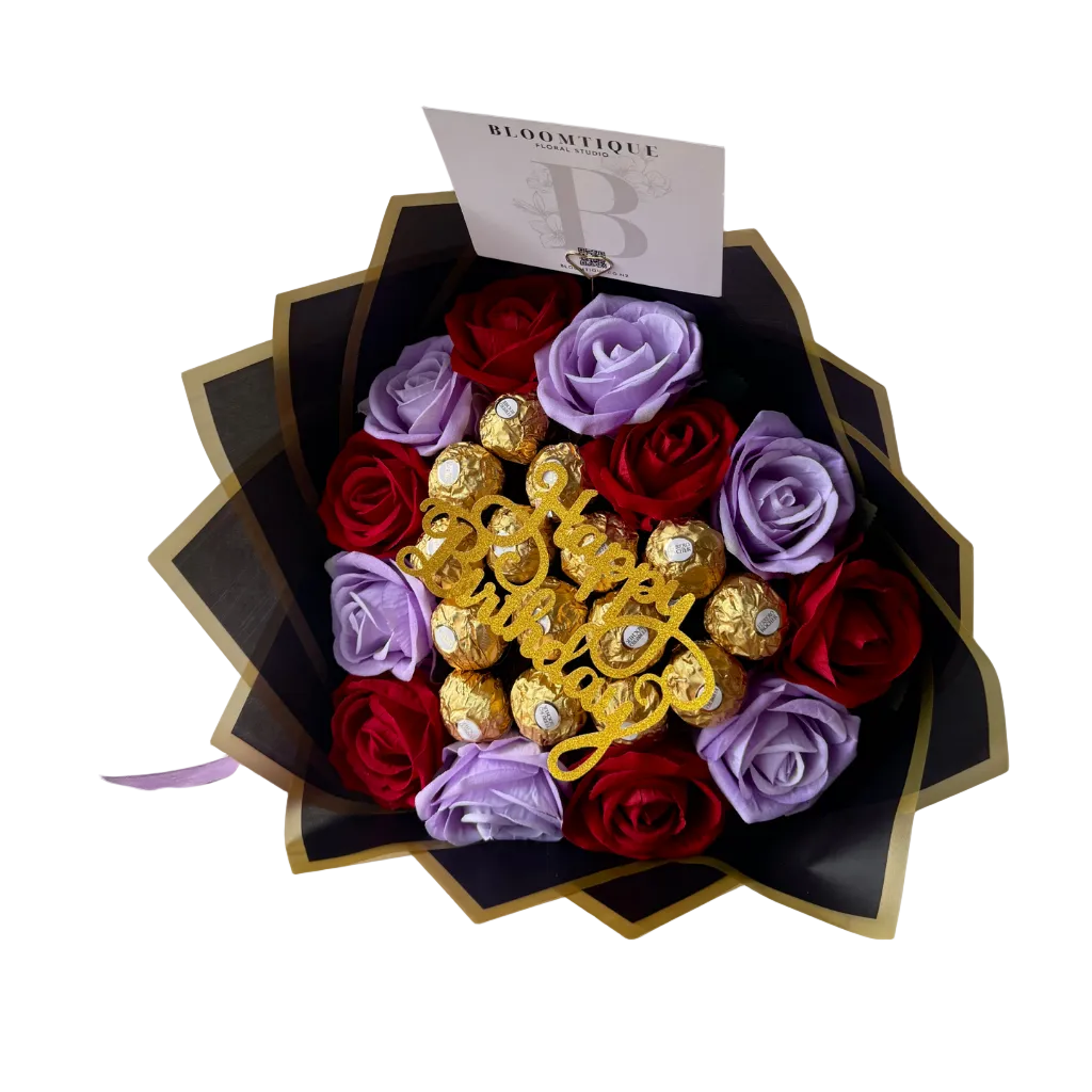 Ferrero Heart Bouquet