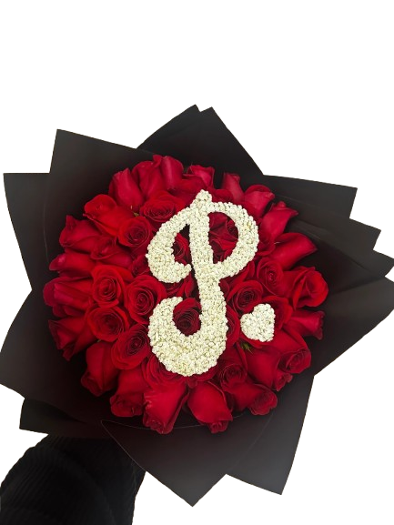 Baby’s Breath Initial or Number