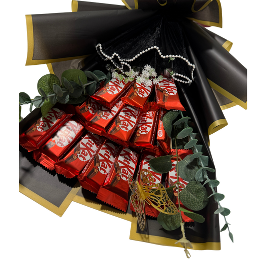 Flat Lay Chocolate Bouquet