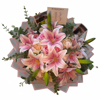 Lily & Rose Bouquet (24 Ct)
