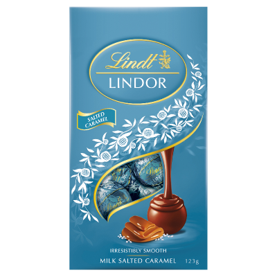 Lindt Lindor Salted Caramel Pouch