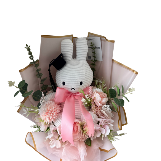 Flat Lay Plushie Bouquet