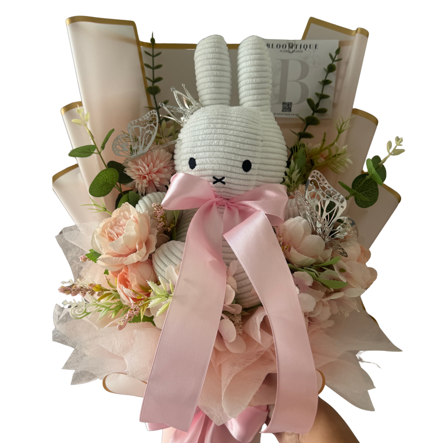 Flat Lay Plushie Bouquet