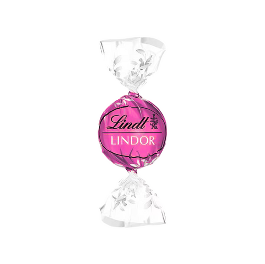 Lindt Lindor Raspberry & Cream Single
