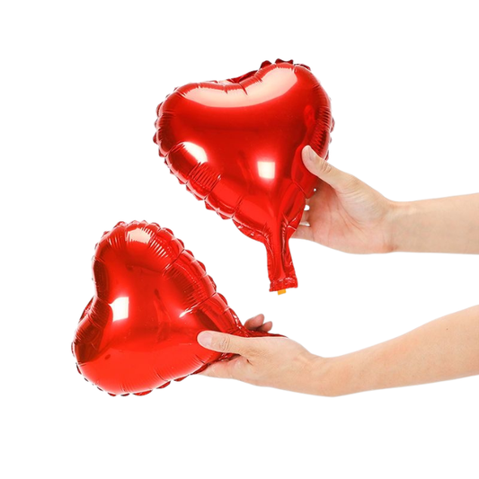 10" Heart Foil Balloon