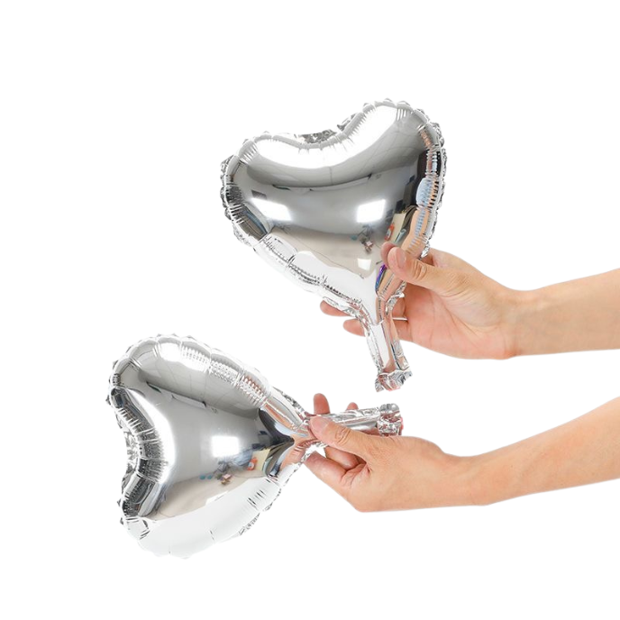 10" Heart Foil Balloon