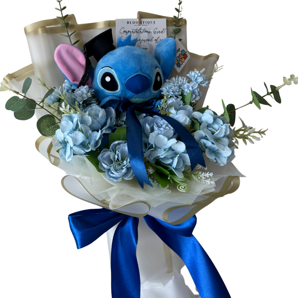 Flat Lay Plushie Bouquet