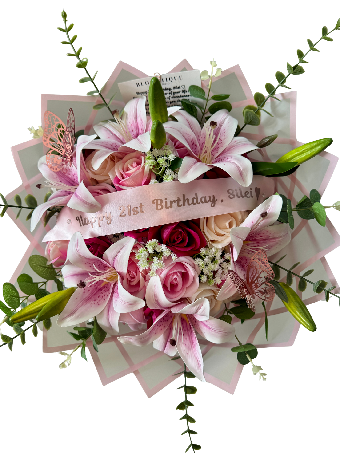 Lily & Rose Bouquet (24 Ct)