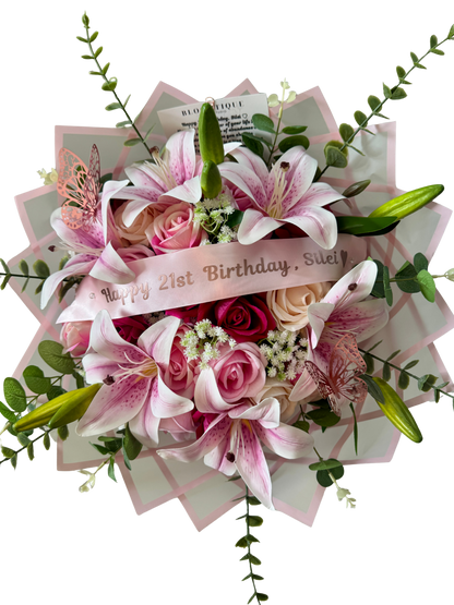 Lily & Rose Bouquet (24 Ct)